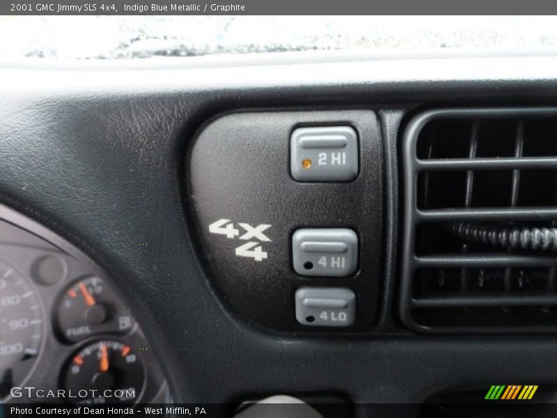Controls of 2001 Jimmy SLS 4x4