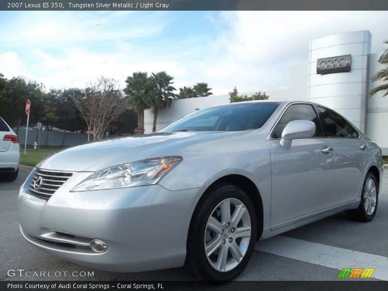 Tungsten Silver Metallic / Light Gray 2007 Lexus ES 350
