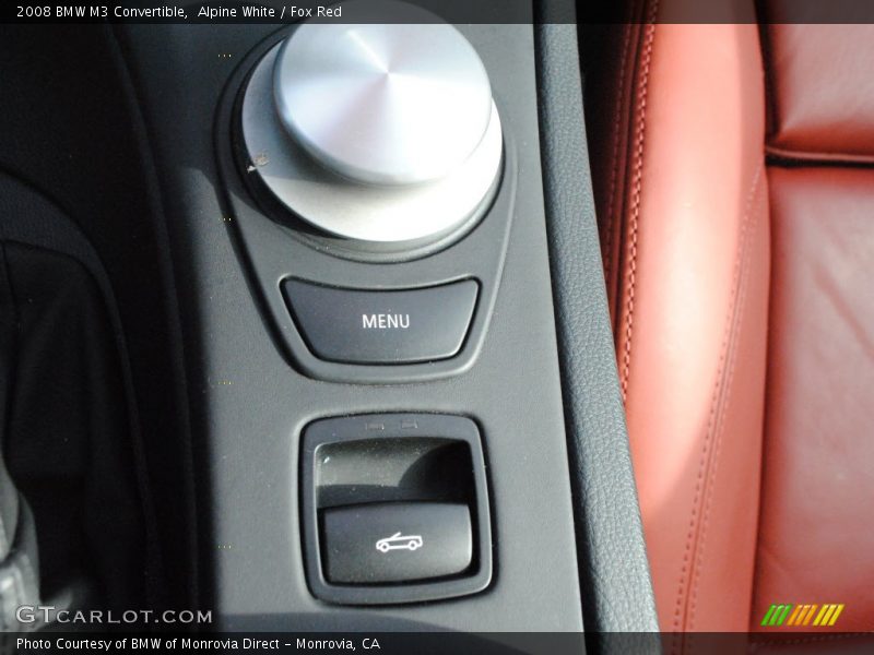 Alpine White / Fox Red 2008 BMW M3 Convertible