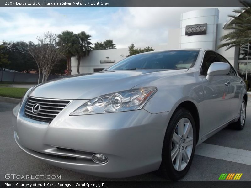 Tungsten Silver Metallic / Light Gray 2007 Lexus ES 350