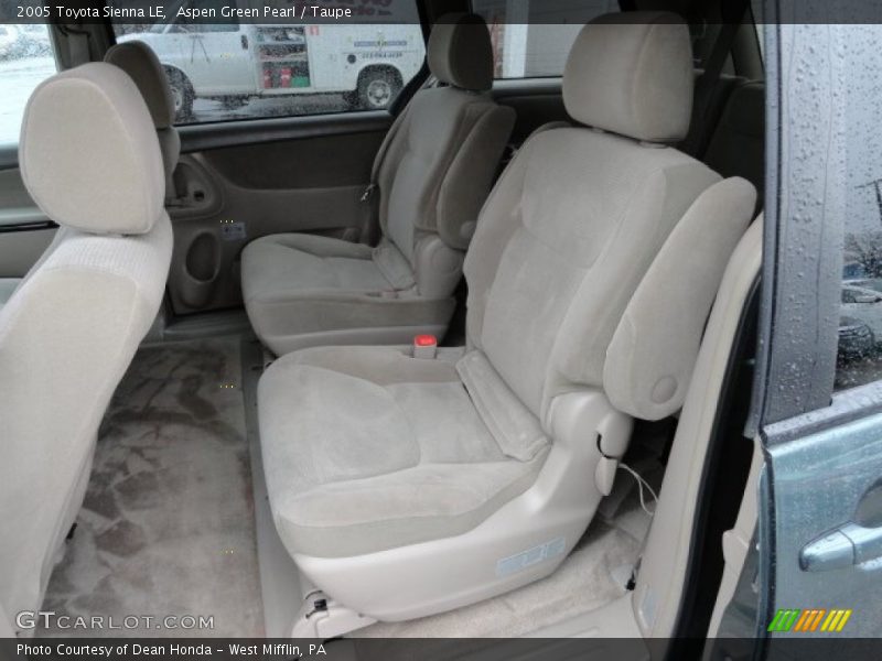 Aspen Green Pearl / Taupe 2005 Toyota Sienna LE