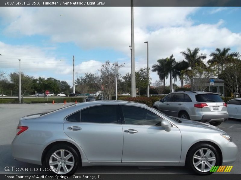 Tungsten Silver Metallic / Light Gray 2007 Lexus ES 350