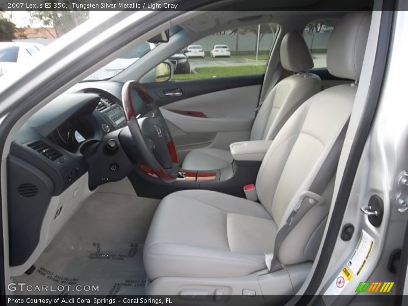 Tungsten Silver Metallic / Light Gray 2007 Lexus ES 350