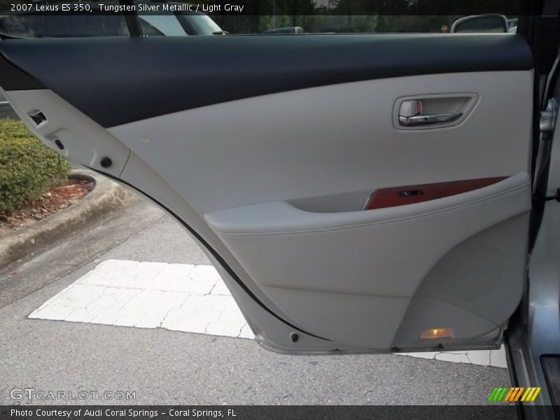 Tungsten Silver Metallic / Light Gray 2007 Lexus ES 350