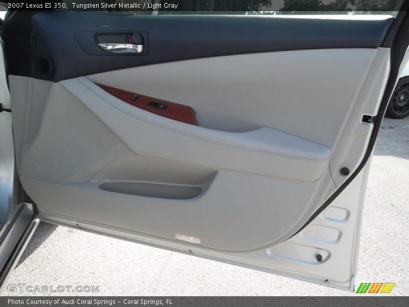 Tungsten Silver Metallic / Light Gray 2007 Lexus ES 350