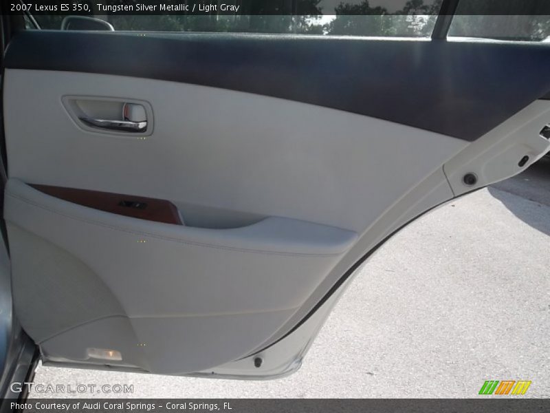 Tungsten Silver Metallic / Light Gray 2007 Lexus ES 350