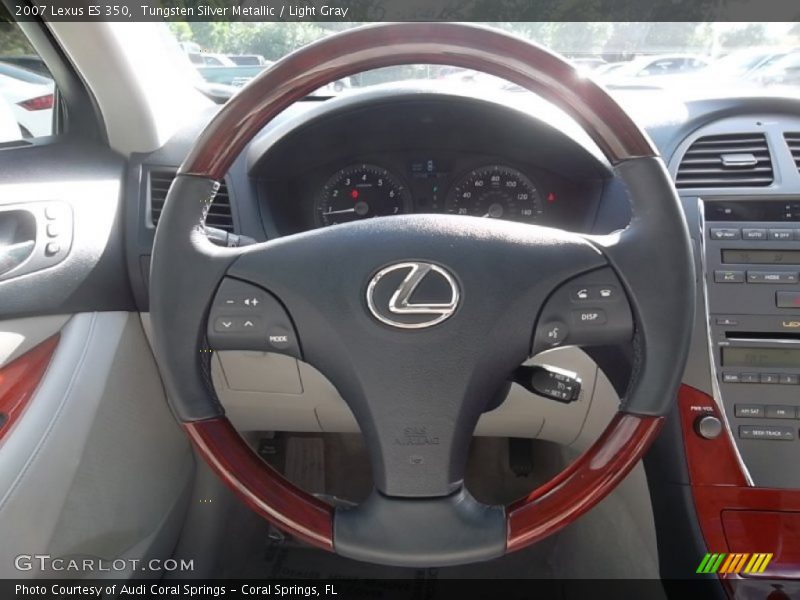 Tungsten Silver Metallic / Light Gray 2007 Lexus ES 350