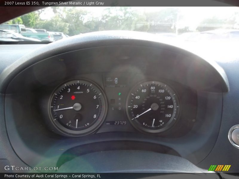 Tungsten Silver Metallic / Light Gray 2007 Lexus ES 350