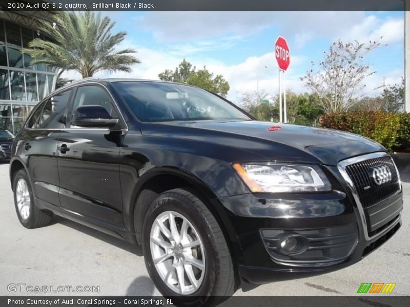 Brilliant Black / Black 2010 Audi Q5 3.2 quattro