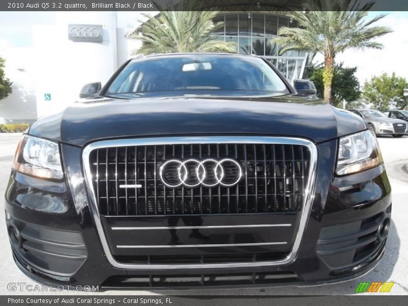 Brilliant Black / Black 2010 Audi Q5 3.2 quattro
