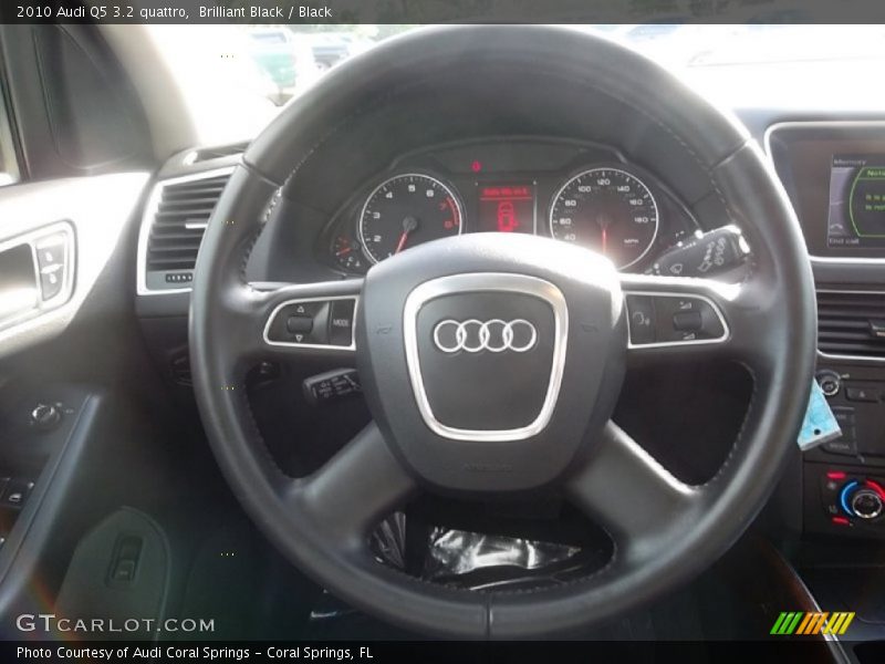 Brilliant Black / Black 2010 Audi Q5 3.2 quattro