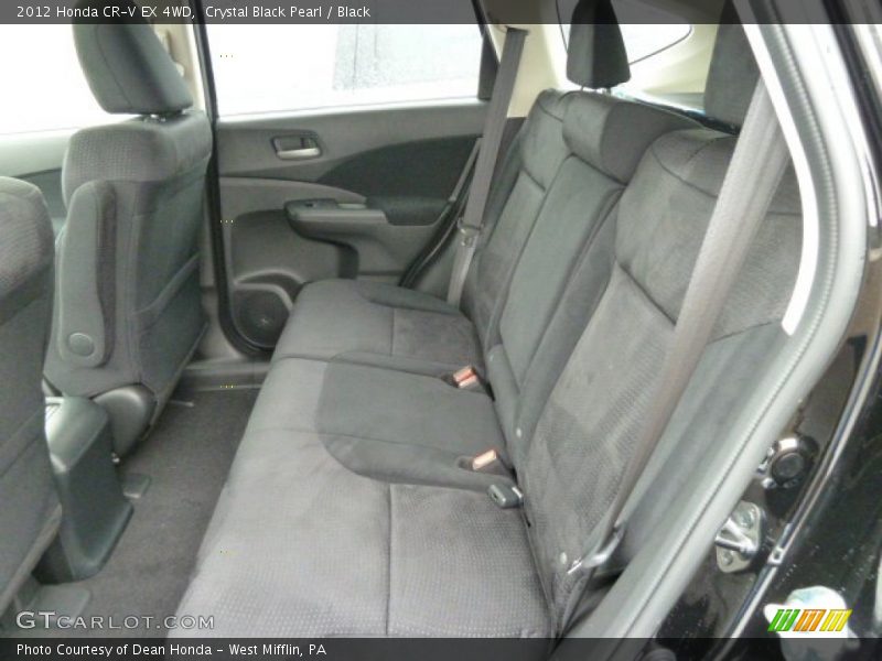 Crystal Black Pearl / Black 2012 Honda CR-V EX 4WD