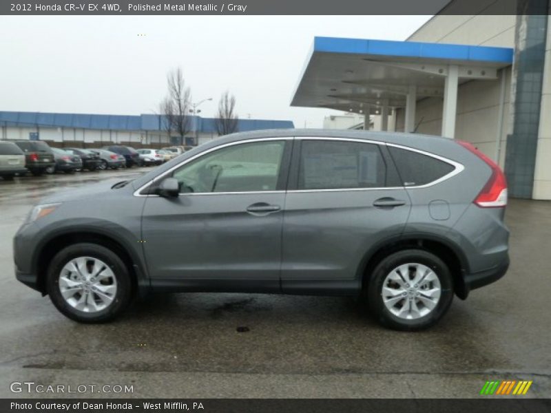 Polished Metal Metallic / Gray 2012 Honda CR-V EX 4WD