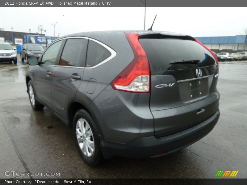 Polished Metal Metallic / Gray 2012 Honda CR-V EX 4WD
