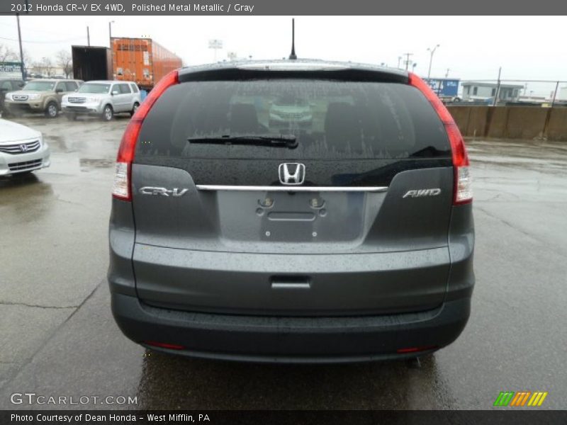 Polished Metal Metallic / Gray 2012 Honda CR-V EX 4WD