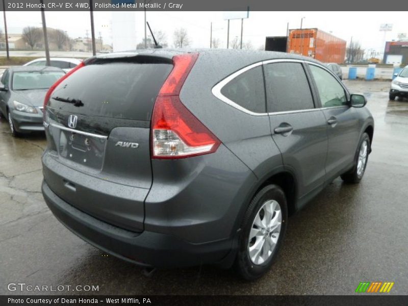 Polished Metal Metallic / Gray 2012 Honda CR-V EX 4WD