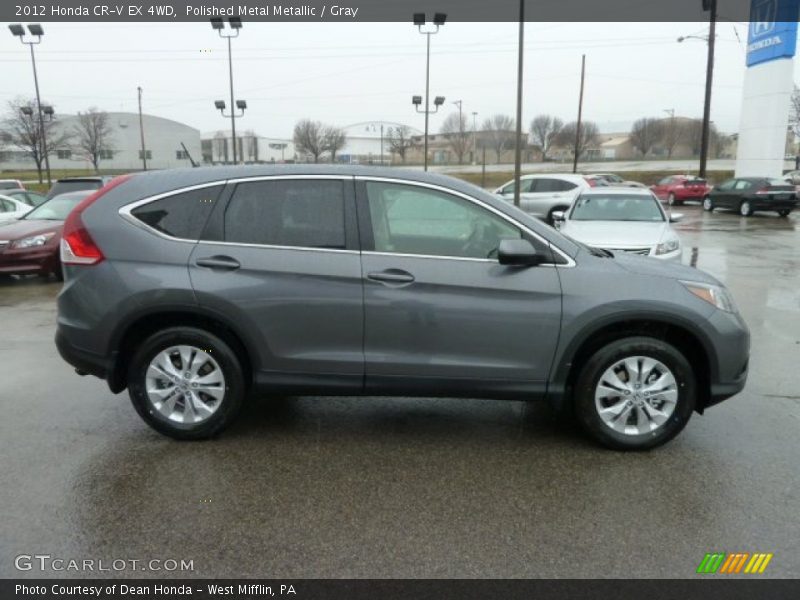 Polished Metal Metallic / Gray 2012 Honda CR-V EX 4WD