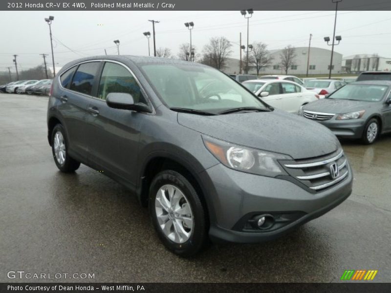 Polished Metal Metallic / Gray 2012 Honda CR-V EX 4WD