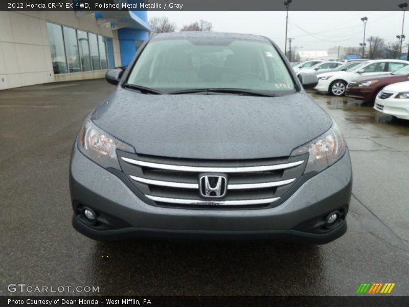 Polished Metal Metallic / Gray 2012 Honda CR-V EX 4WD