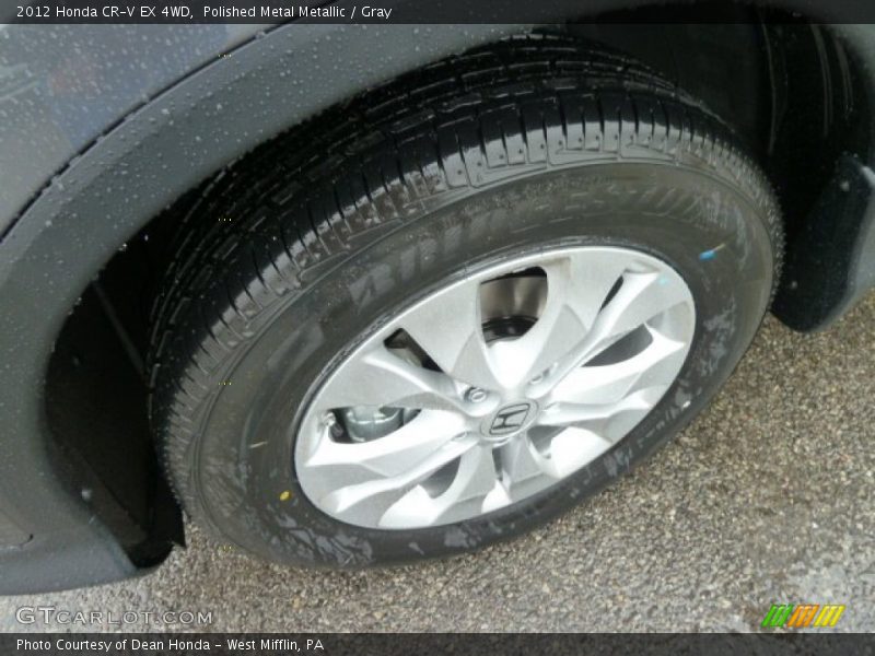 Polished Metal Metallic / Gray 2012 Honda CR-V EX 4WD
