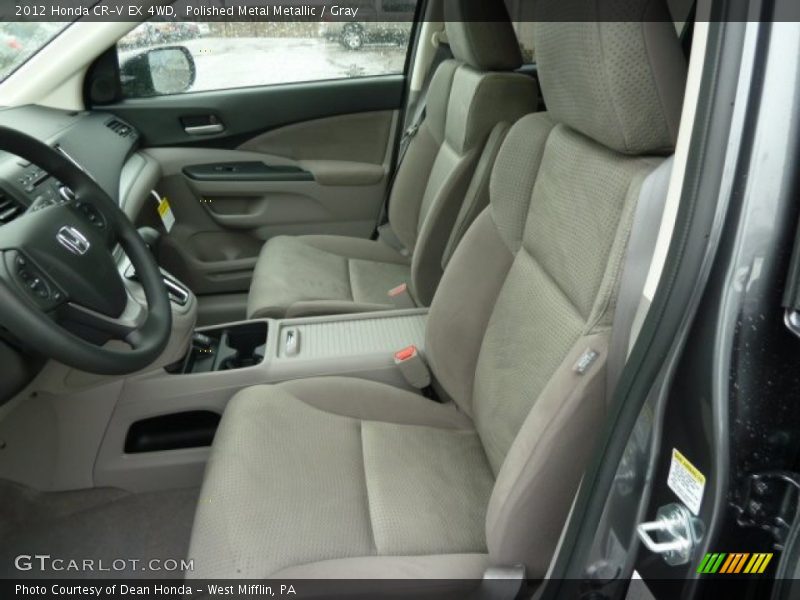 Polished Metal Metallic / Gray 2012 Honda CR-V EX 4WD