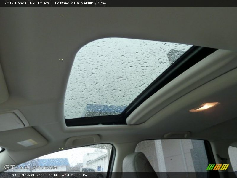 Polished Metal Metallic / Gray 2012 Honda CR-V EX 4WD