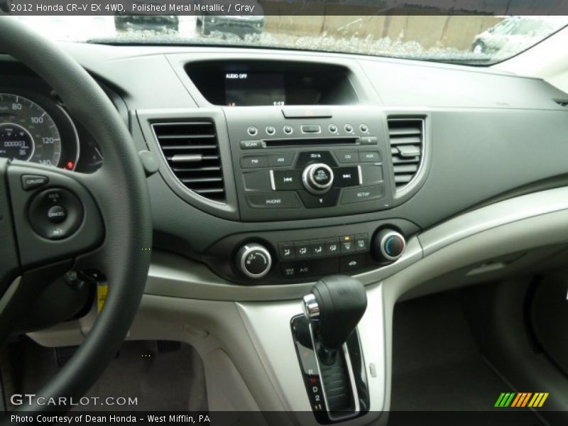 Polished Metal Metallic / Gray 2012 Honda CR-V EX 4WD