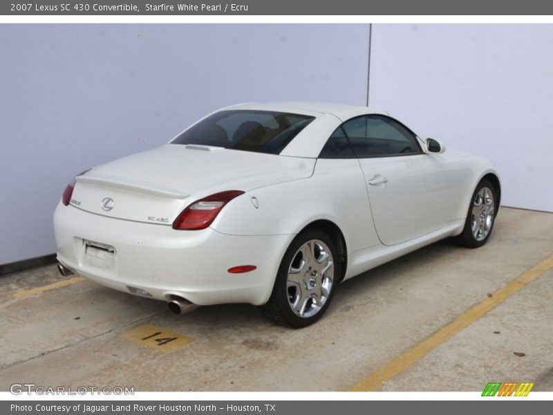 Starfire White Pearl / Ecru 2007 Lexus SC 430 Convertible