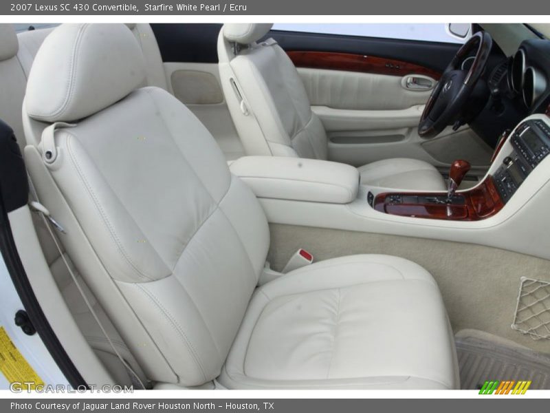 Starfire White Pearl / Ecru 2007 Lexus SC 430 Convertible