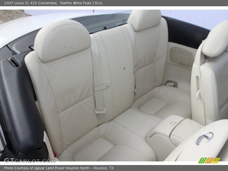 Starfire White Pearl / Ecru 2007 Lexus SC 430 Convertible