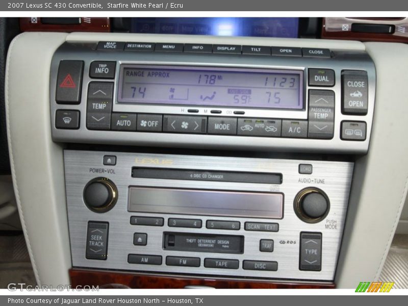 Starfire White Pearl / Ecru 2007 Lexus SC 430 Convertible