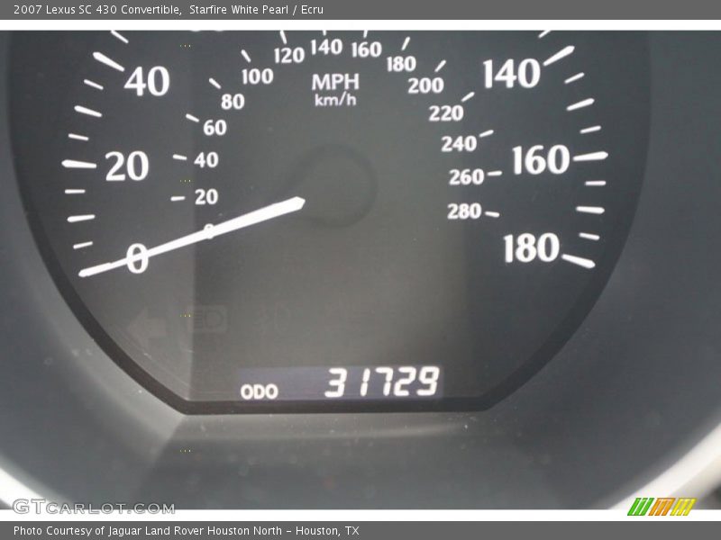 Starfire White Pearl / Ecru 2007 Lexus SC 430 Convertible