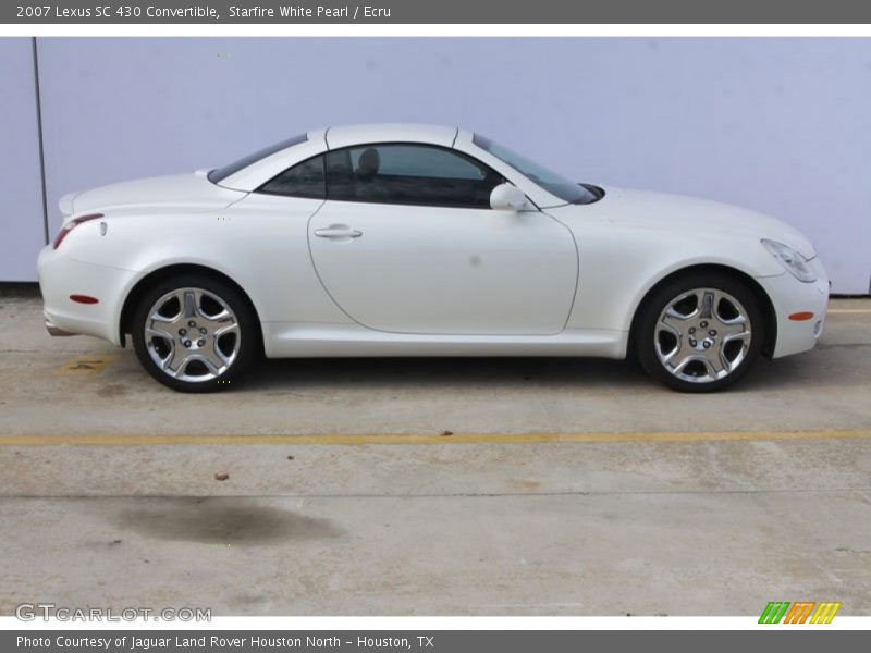Starfire White Pearl / Ecru 2007 Lexus SC 430 Convertible