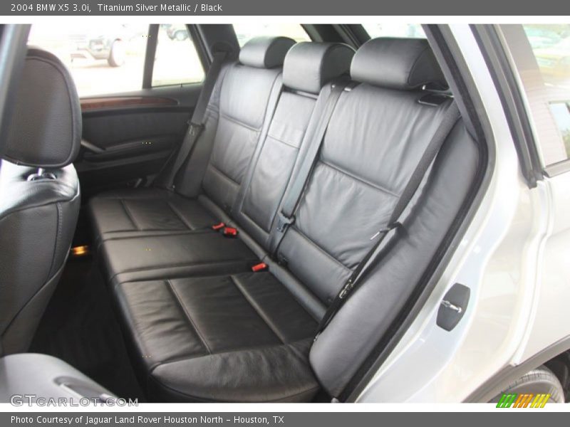 Titanium Silver Metallic / Black 2004 BMW X5 3.0i