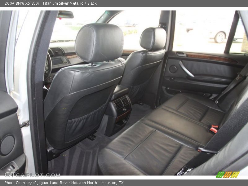 Titanium Silver Metallic / Black 2004 BMW X5 3.0i