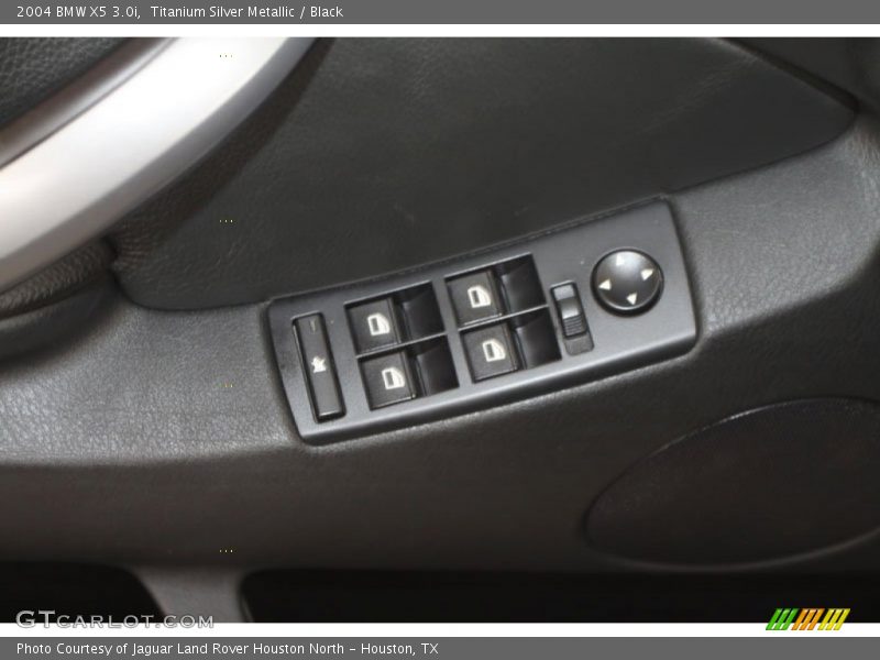 Titanium Silver Metallic / Black 2004 BMW X5 3.0i