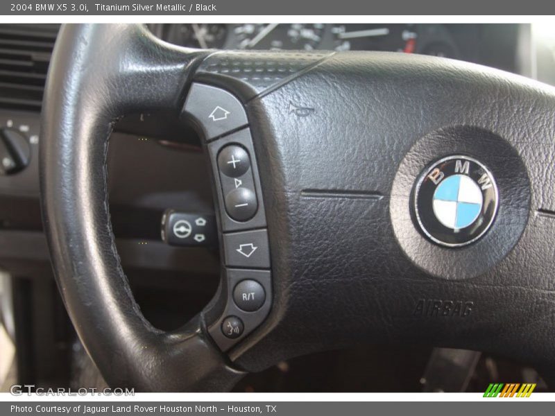 Titanium Silver Metallic / Black 2004 BMW X5 3.0i