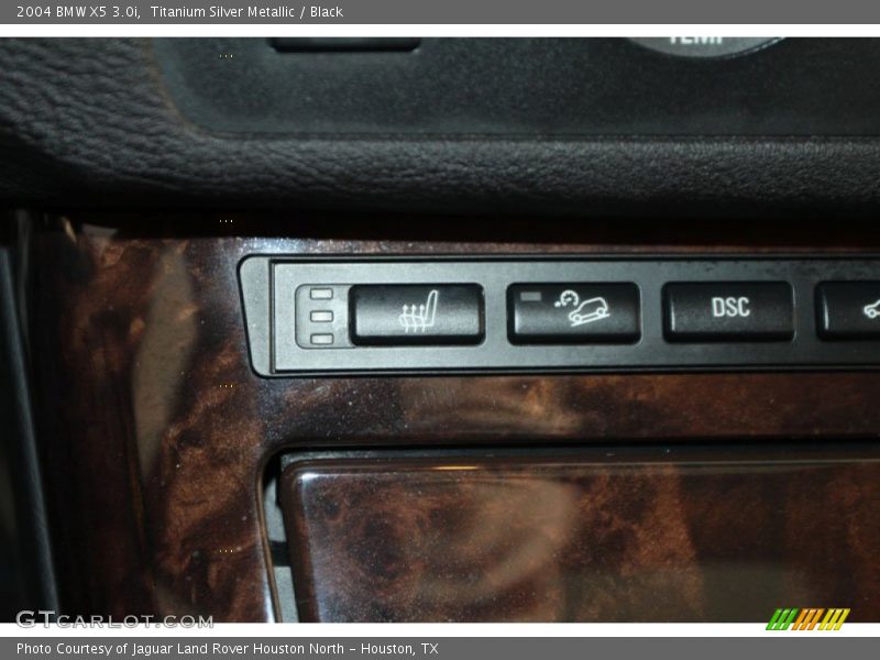 Titanium Silver Metallic / Black 2004 BMW X5 3.0i