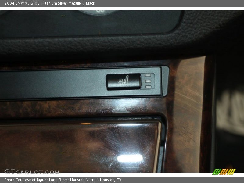 Titanium Silver Metallic / Black 2004 BMW X5 3.0i