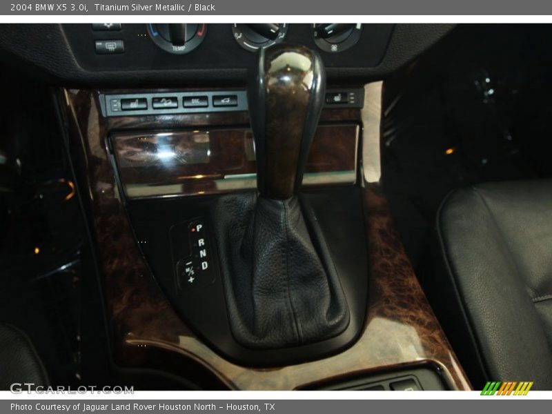 Titanium Silver Metallic / Black 2004 BMW X5 3.0i