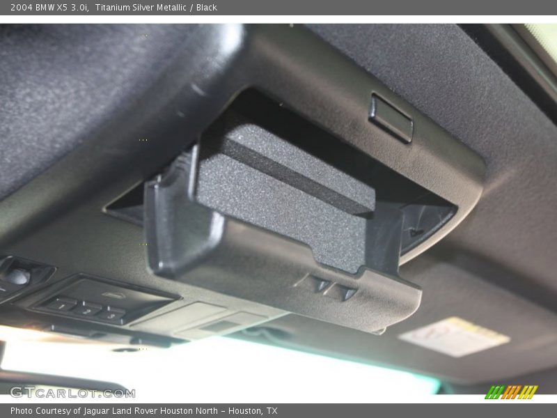 Titanium Silver Metallic / Black 2004 BMW X5 3.0i