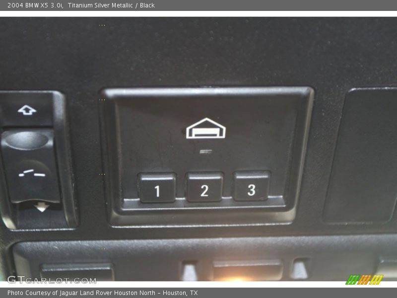 Titanium Silver Metallic / Black 2004 BMW X5 3.0i