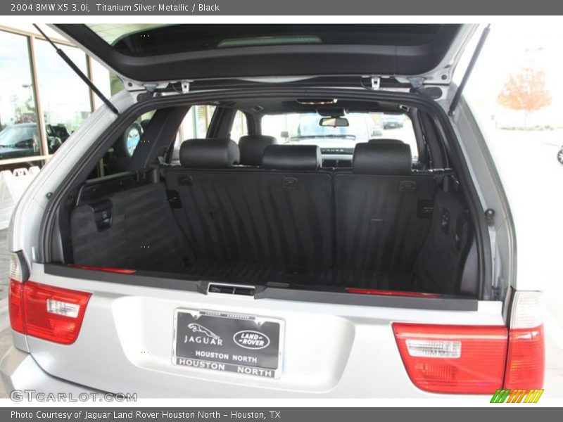 Titanium Silver Metallic / Black 2004 BMW X5 3.0i