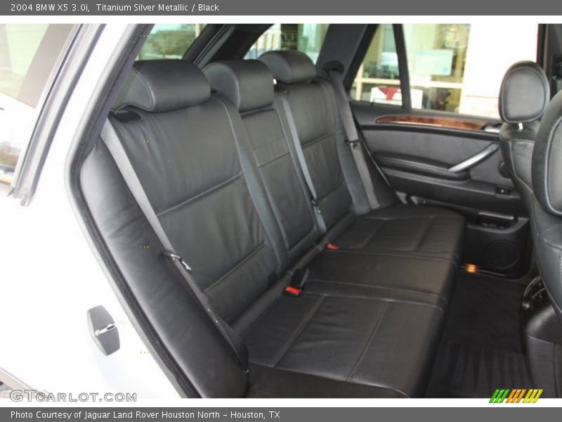 Titanium Silver Metallic / Black 2004 BMW X5 3.0i