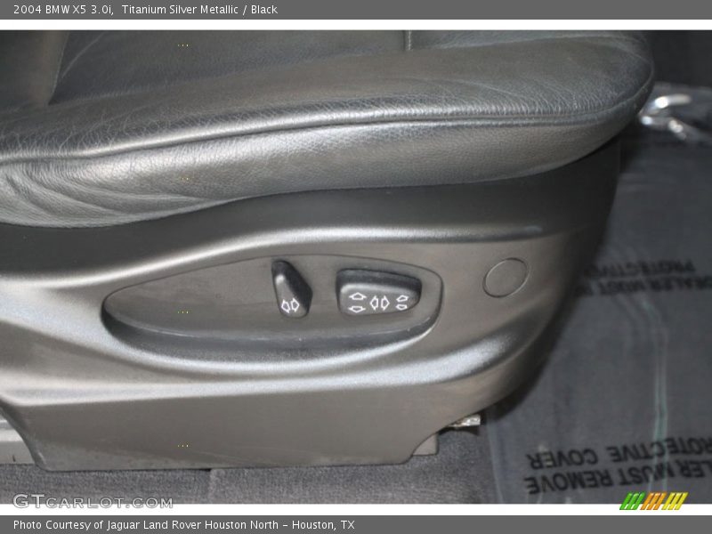 Titanium Silver Metallic / Black 2004 BMW X5 3.0i