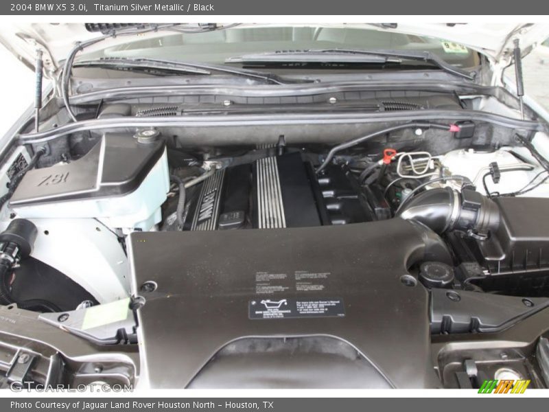 Titanium Silver Metallic / Black 2004 BMW X5 3.0i