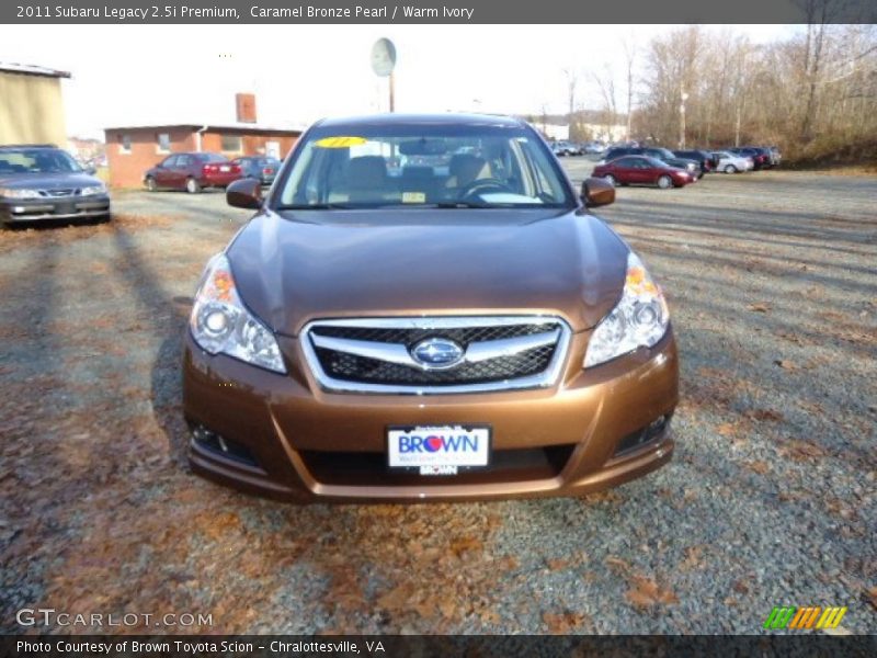 Caramel Bronze Pearl / Warm Ivory 2011 Subaru Legacy 2.5i Premium
