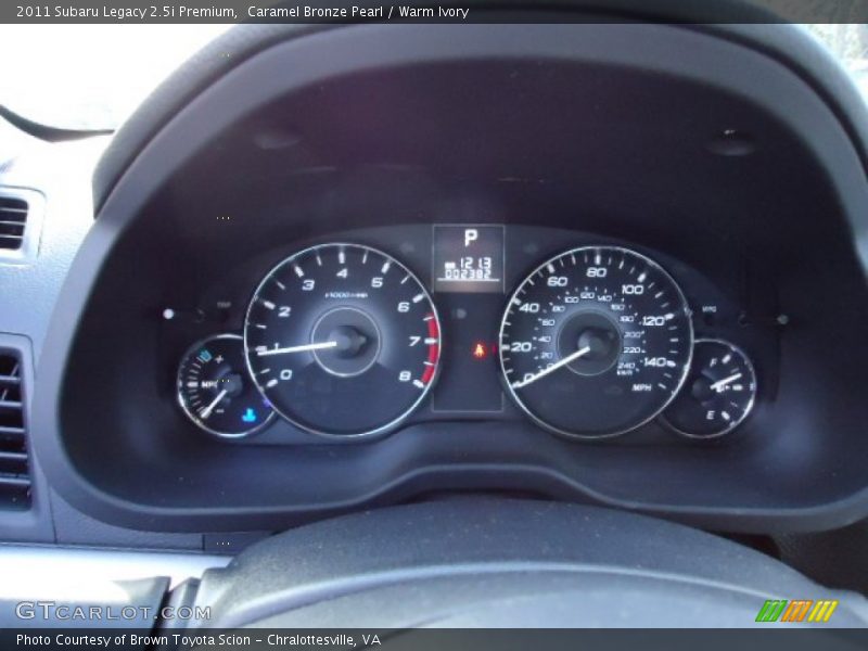 Caramel Bronze Pearl / Warm Ivory 2011 Subaru Legacy 2.5i Premium