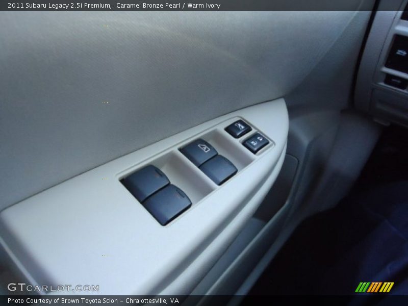 Caramel Bronze Pearl / Warm Ivory 2011 Subaru Legacy 2.5i Premium