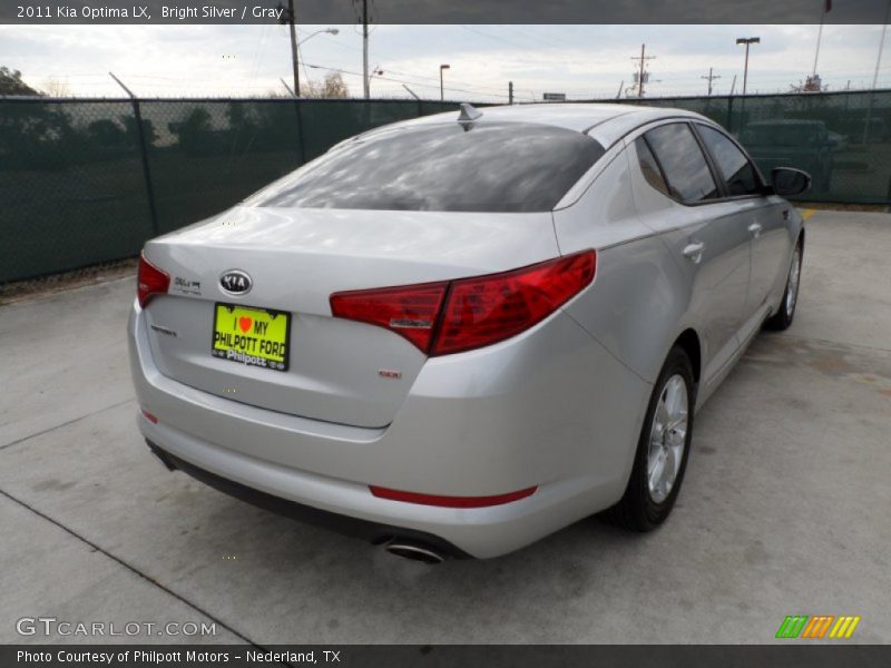 Bright Silver / Gray 2011 Kia Optima LX